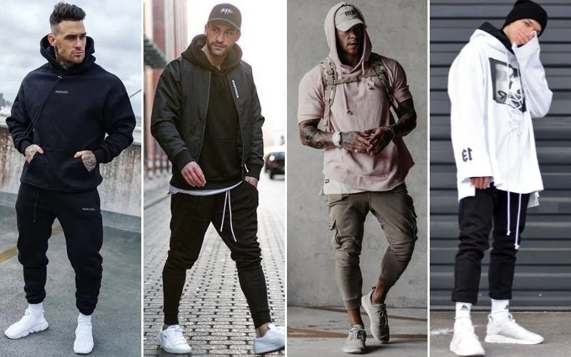 Outfit ideas - How to wear Nike NSW Cotton-Blend Fleece Sweatpants