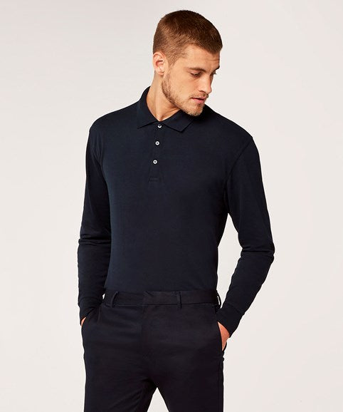 Long Sleeve Work Polo Shirts