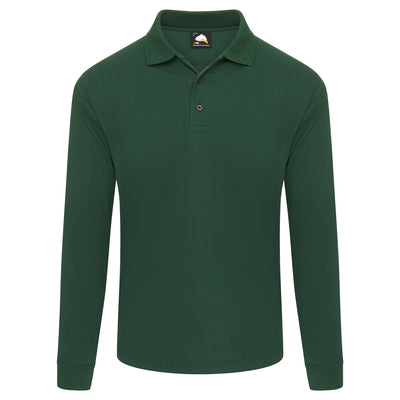 Weaver Long Sleeved Poloshirt | Bottle