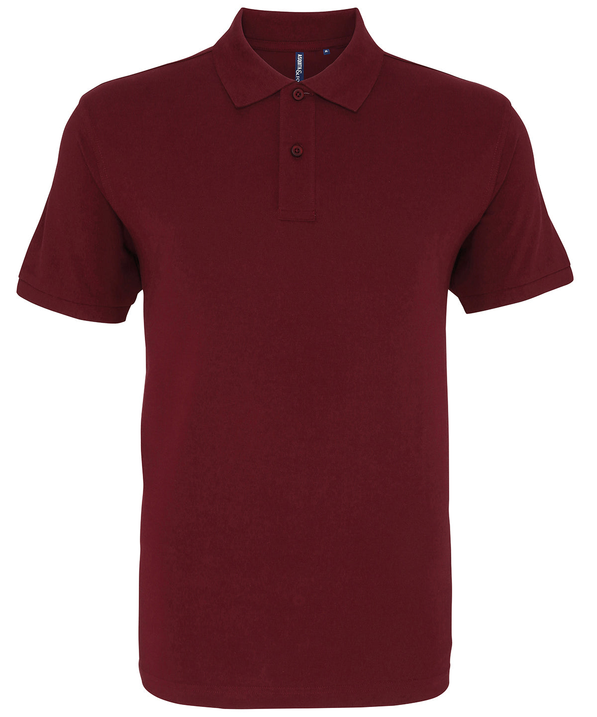 Mens Classic fit polo | burgundy
