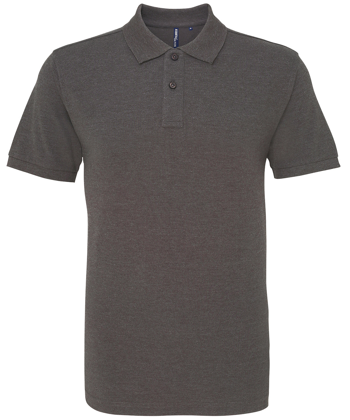 Mens Classic fit polo | charcoal