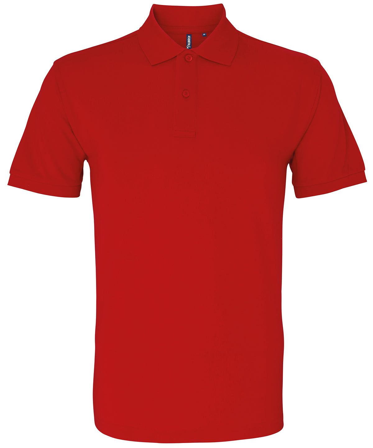 Mens Classic fit polo | cherry red