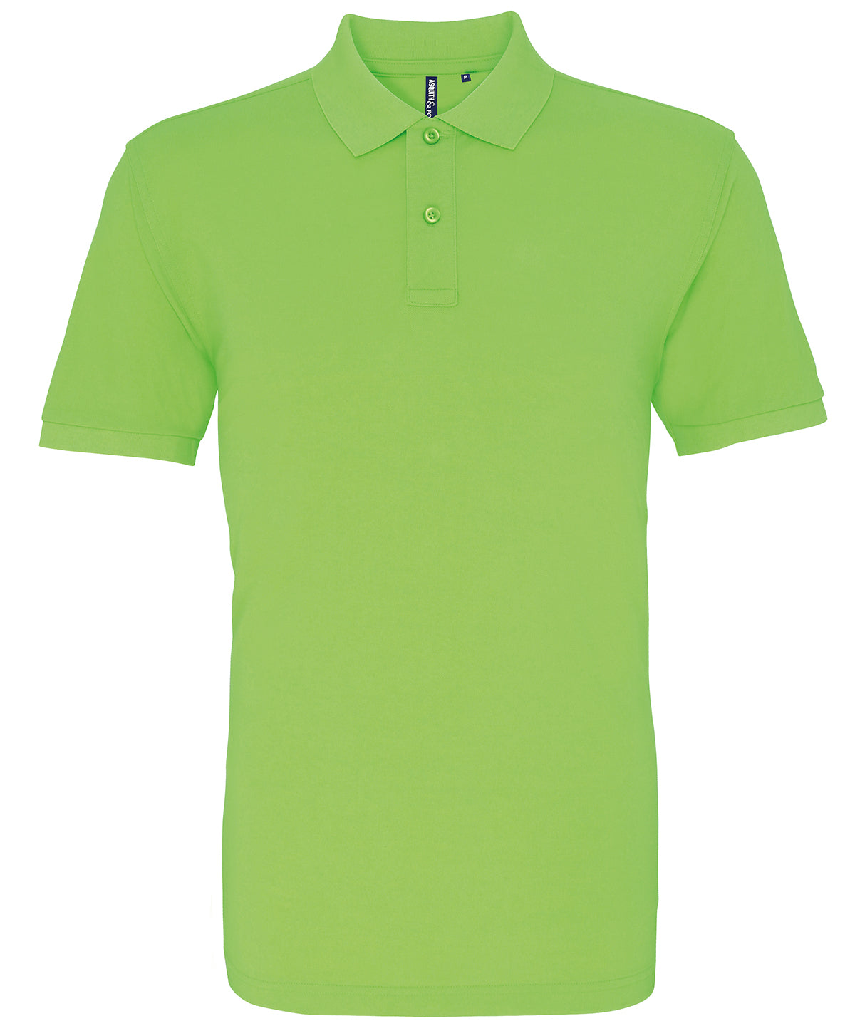 Mens Classic fit polo | neon green