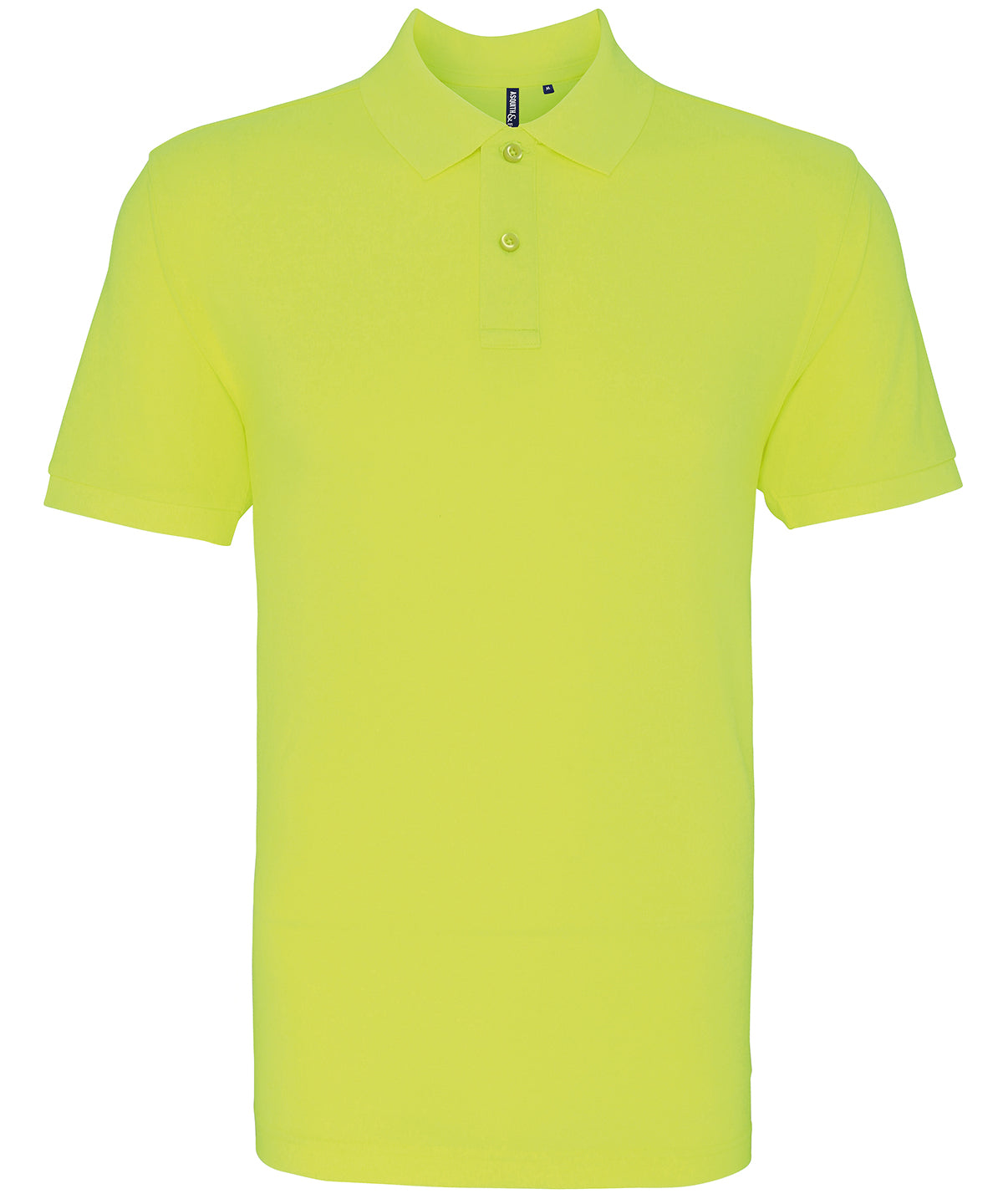 Mens Classic fit polo | neon yellow
