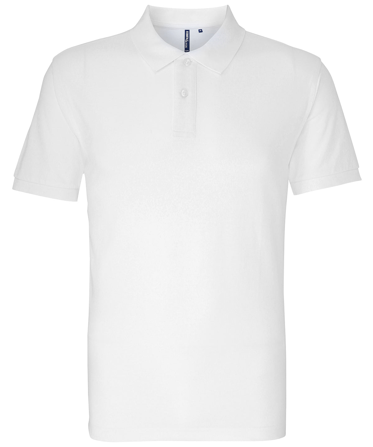 Mens Classic fit polo | white