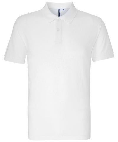 Mens Classic fit polo | white