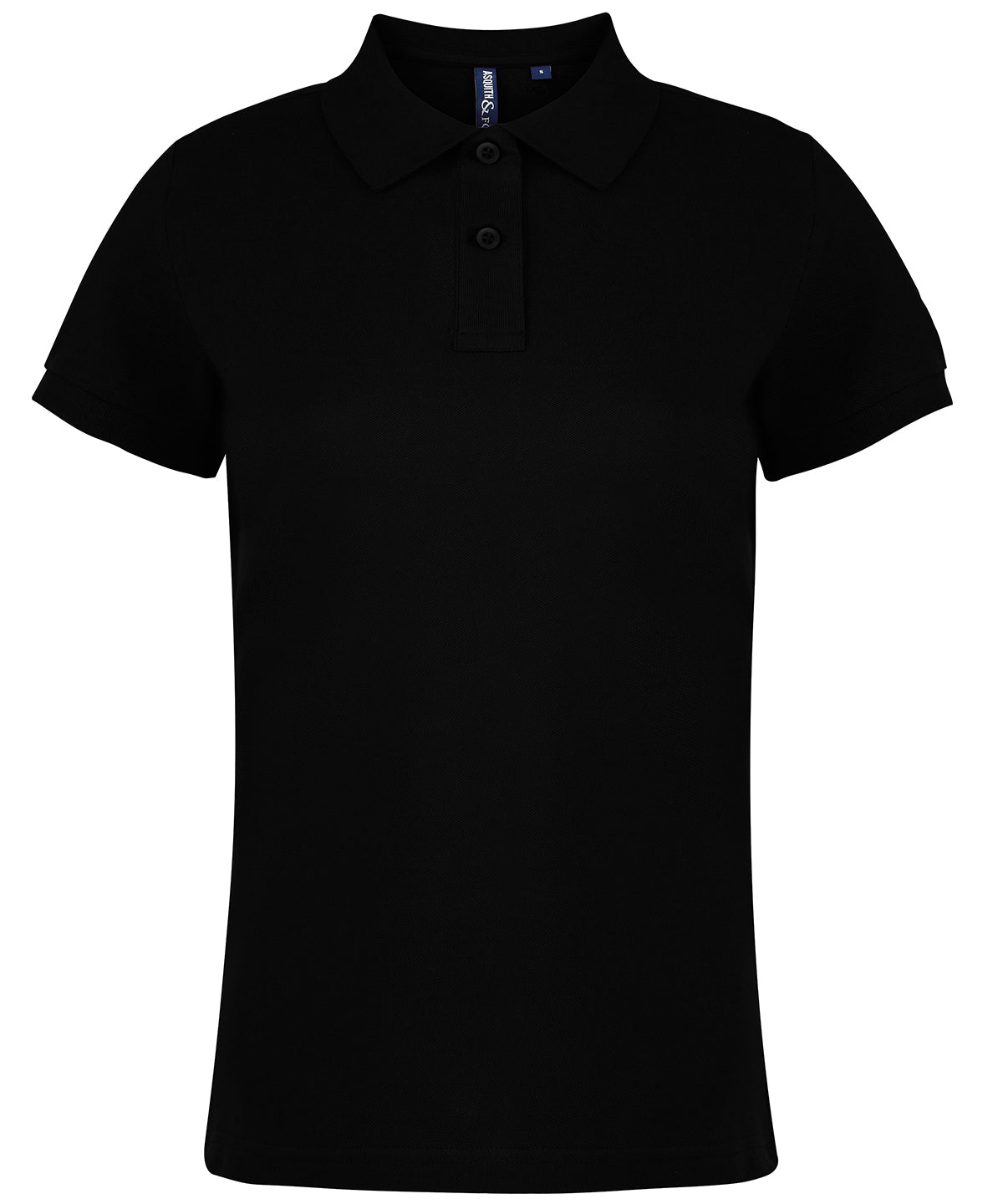Womens Classic fit polo | black