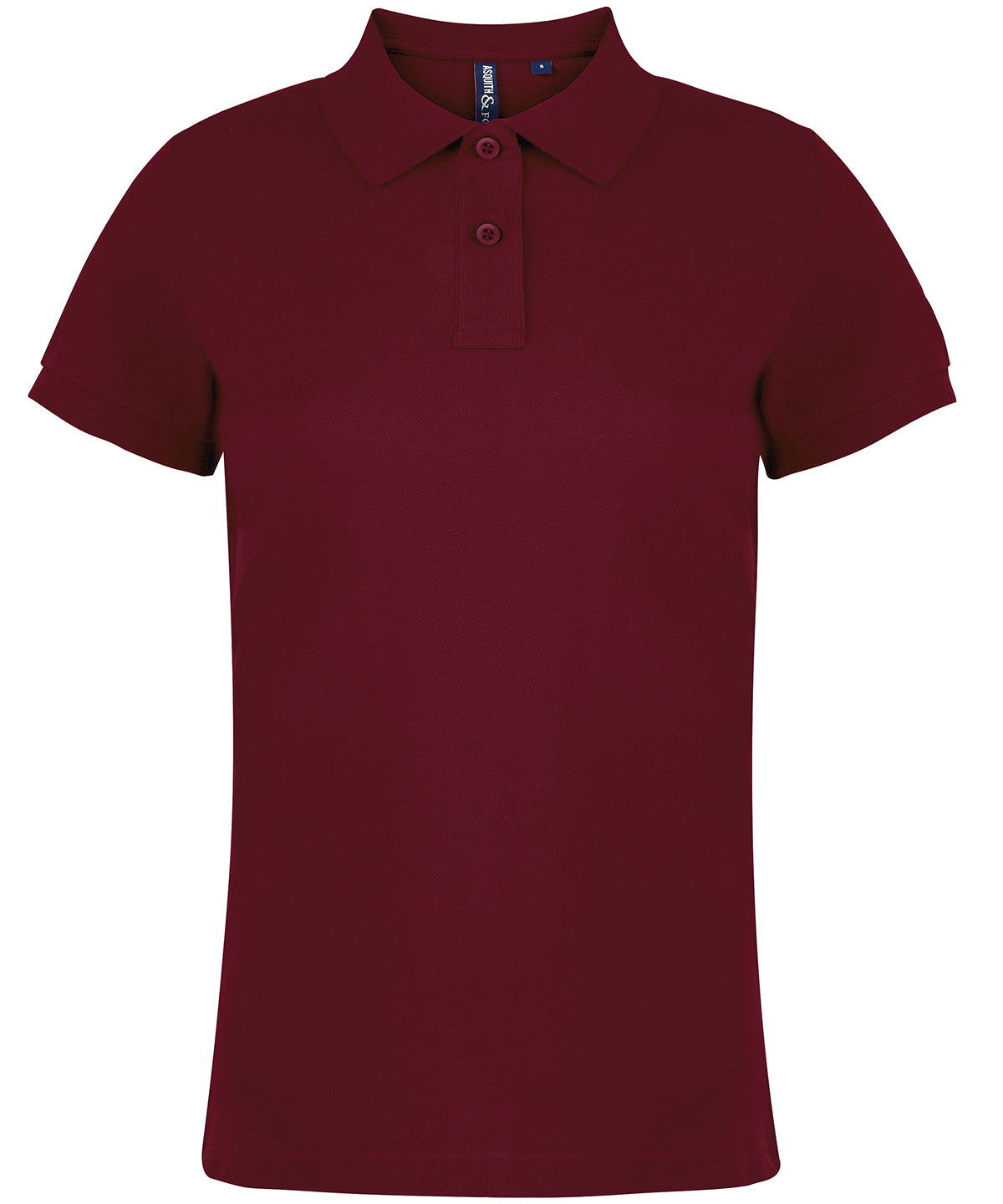 Womens Classic fit polo | burgundy