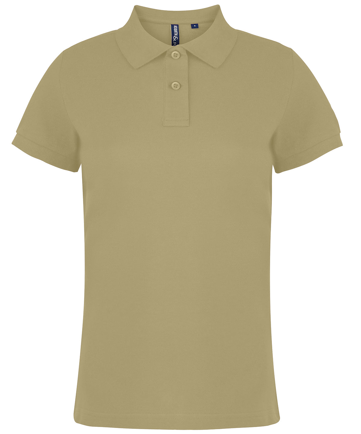 Womens Classic fit polo | khaki