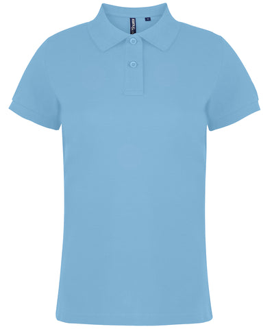 Womens Classic fit polo | sky