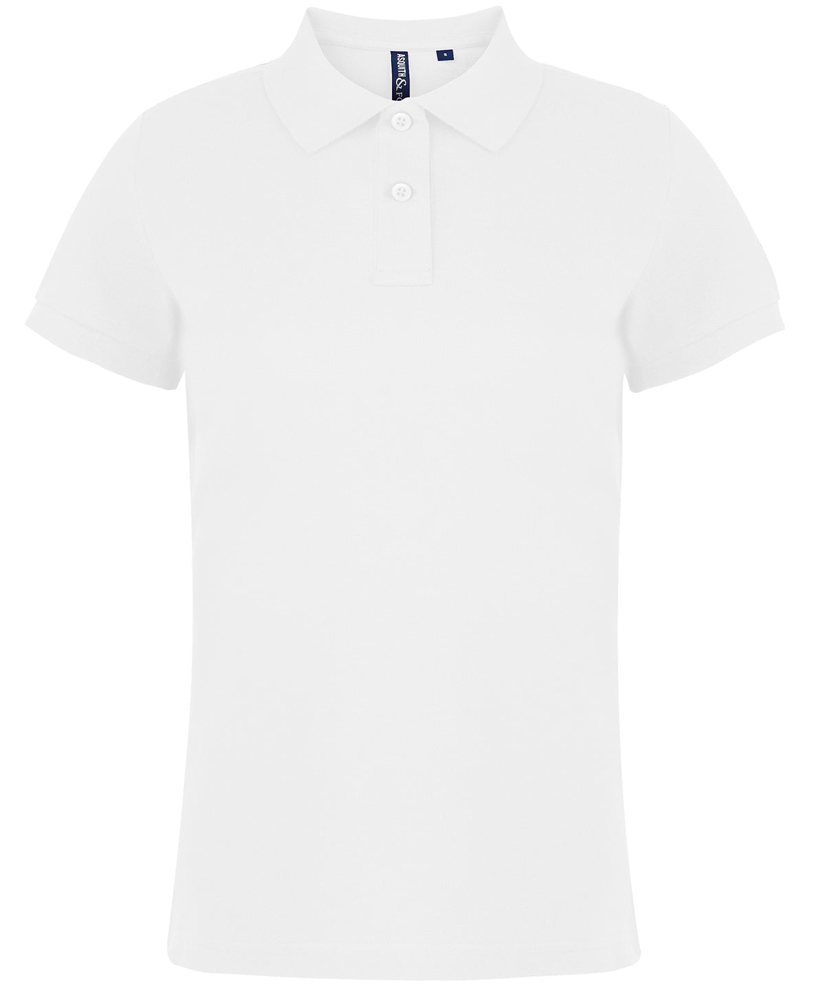 Womens Classic fit polo | white