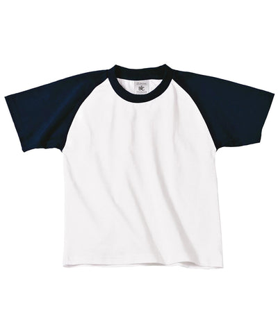 BC Baseball /kids | white/navy