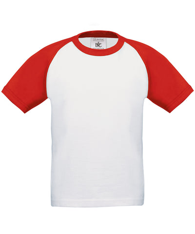 BC Baseball /kids | white/red