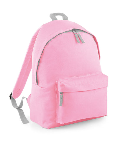 Junior fashion backpack | classic pink/light grey