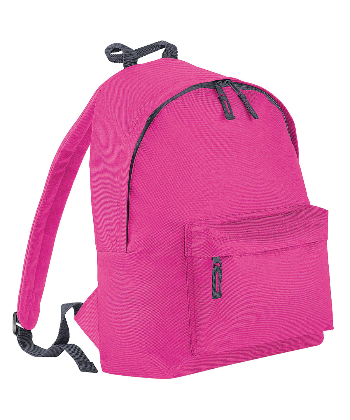 Junior fashion backpack | fuchsia/graphite grey