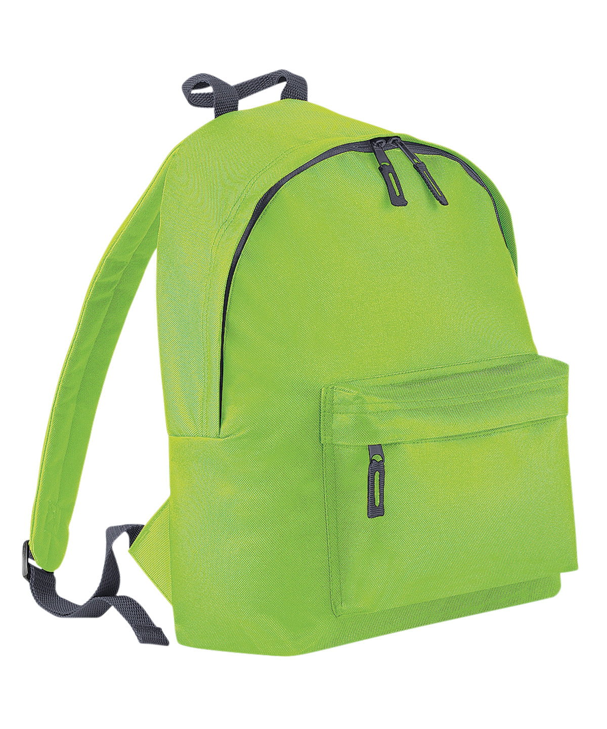 Junior fashion backpack | Lime Green/Graphite grey