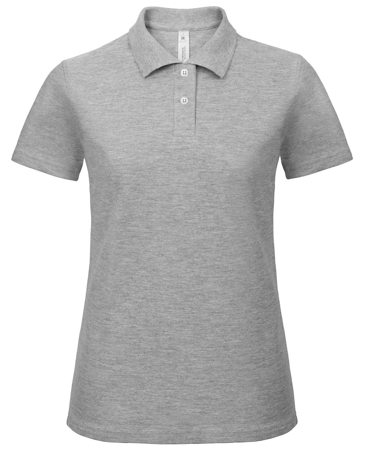 BC ID001 polo /women | heather grey