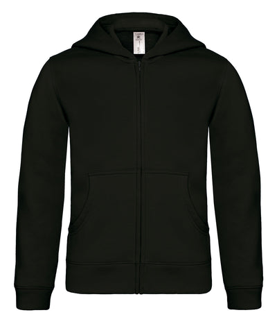 BC Hooded full-zip /kids | black