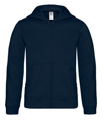 BC Hooded full-zip /kids | navy