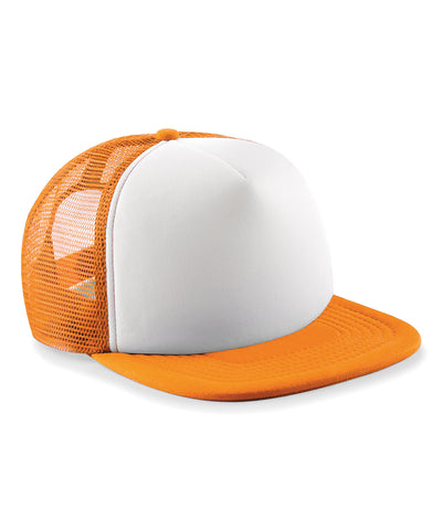 Junior vintage snapback trucker | orange/white