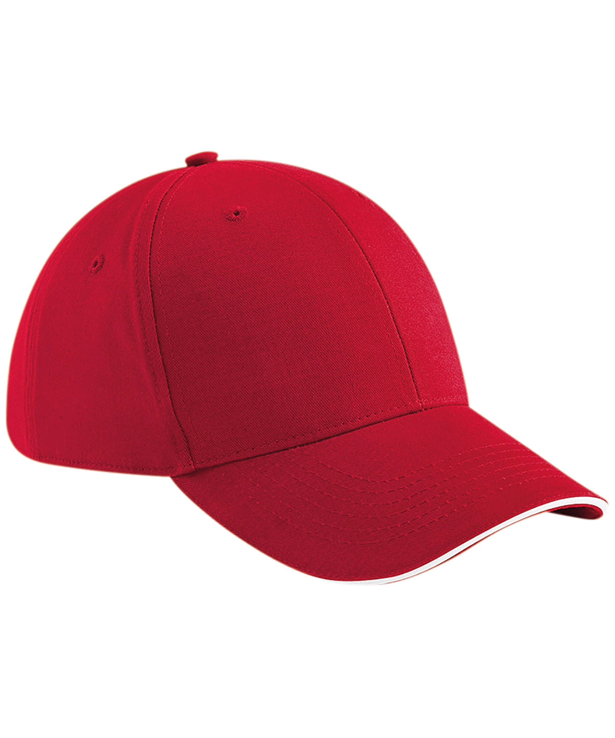 Athleisure 6-panel cap | classic red/white