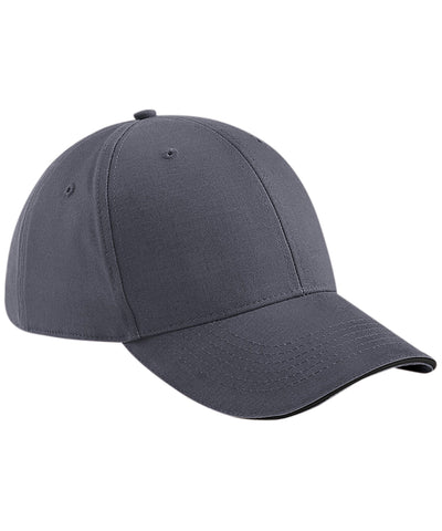 Athleisure 6-panel cap | graphite grey/black
