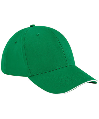 Athleisure 6-panel cap | kelly green/white
