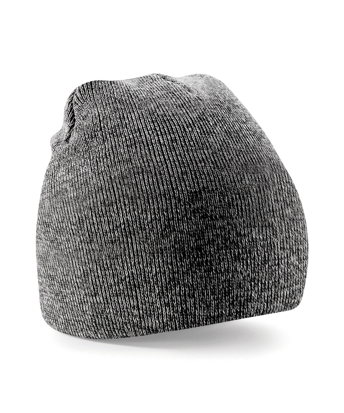 Two-tone pull-on beanie | antique grey