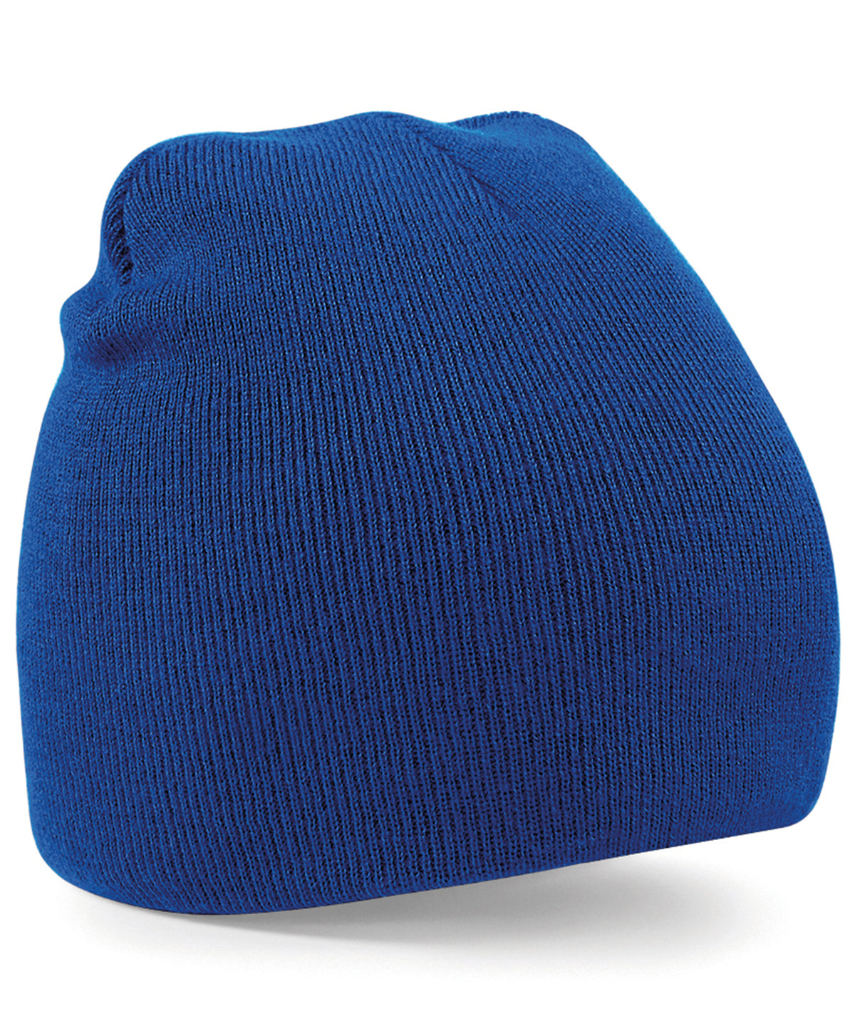 Two-tone pull-on beanie | bright royal