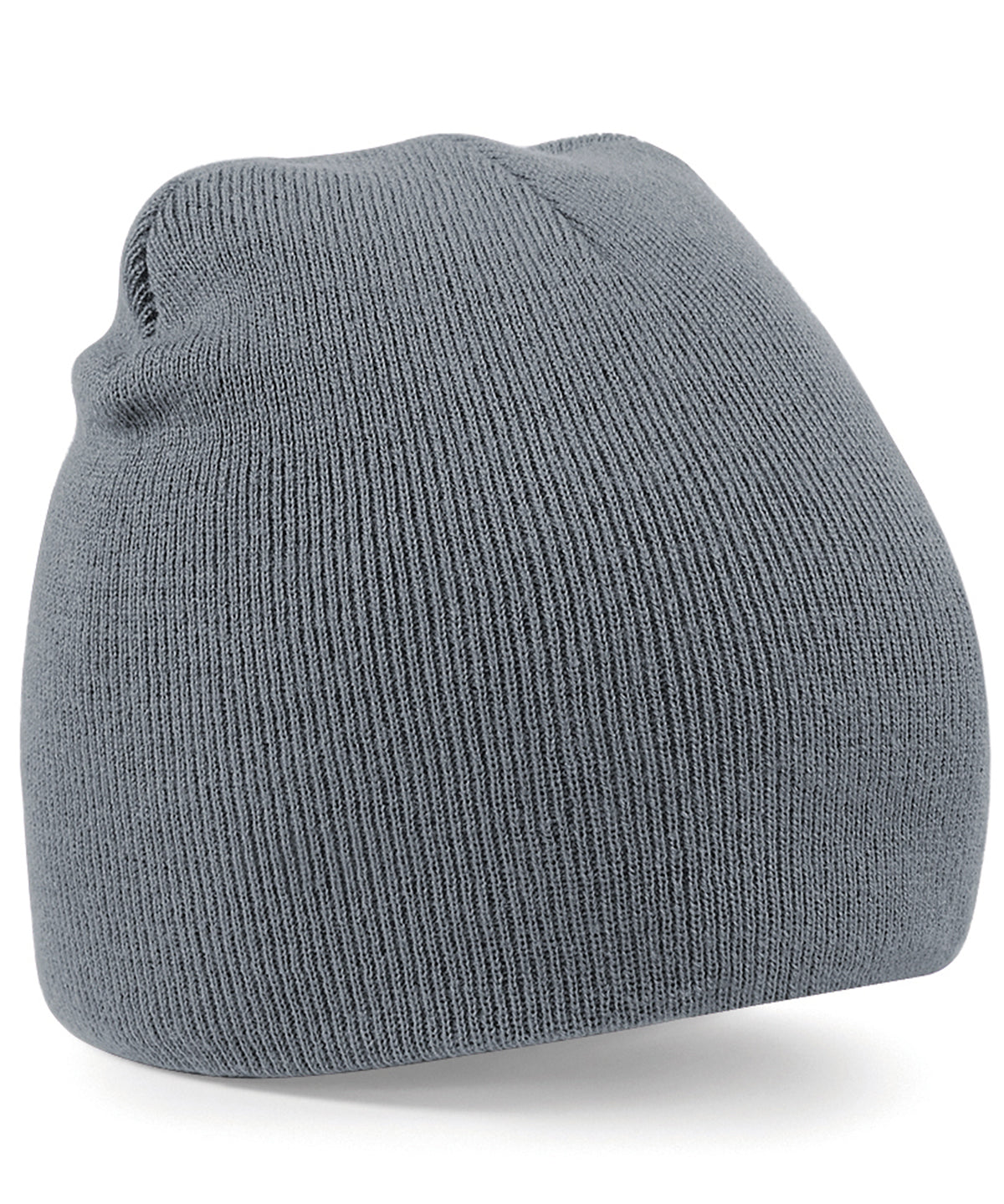 Two-tone pull-on beanie | graphite grey
