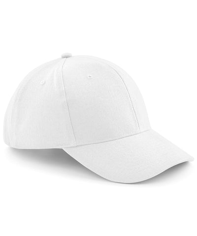 Pro-style heavy brushed cotton cap | white