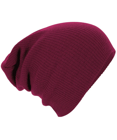 Slouch beanie | burgundy