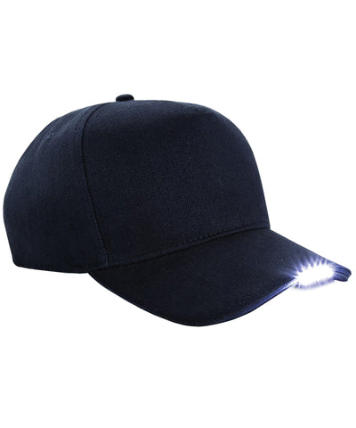 LED light cap | black