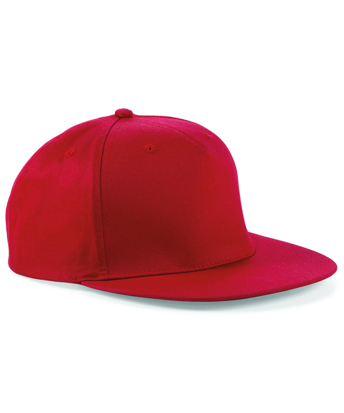 5-panel snapback rapper cap | classic red