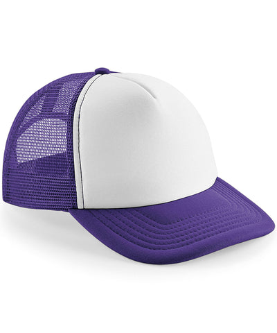 Vintage snapback trucker | purple/white