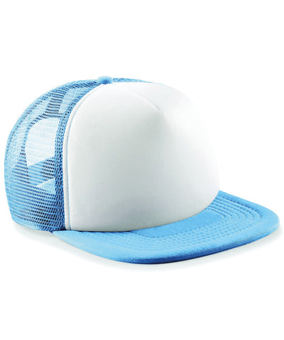 Vintage snapback trucker | sky blue/white