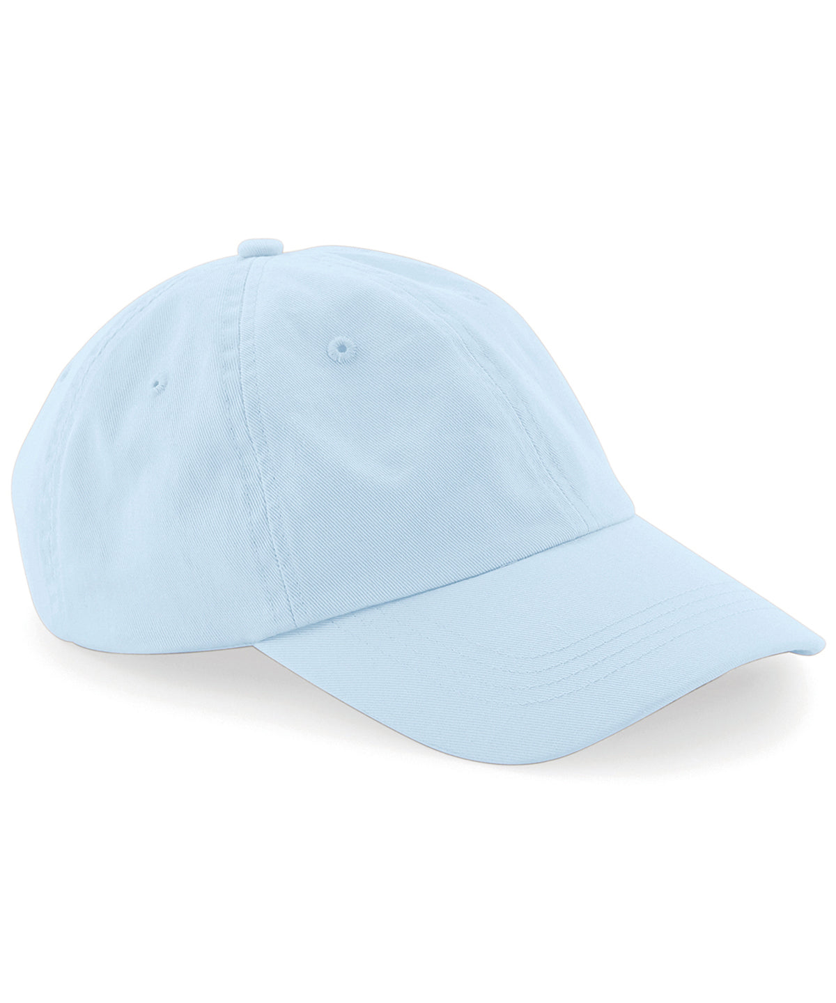 Low-profile 6-panel dad cap | pastel blue