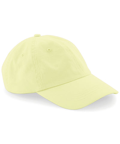 Low-profile 6-panel dad cap | pastel lemon