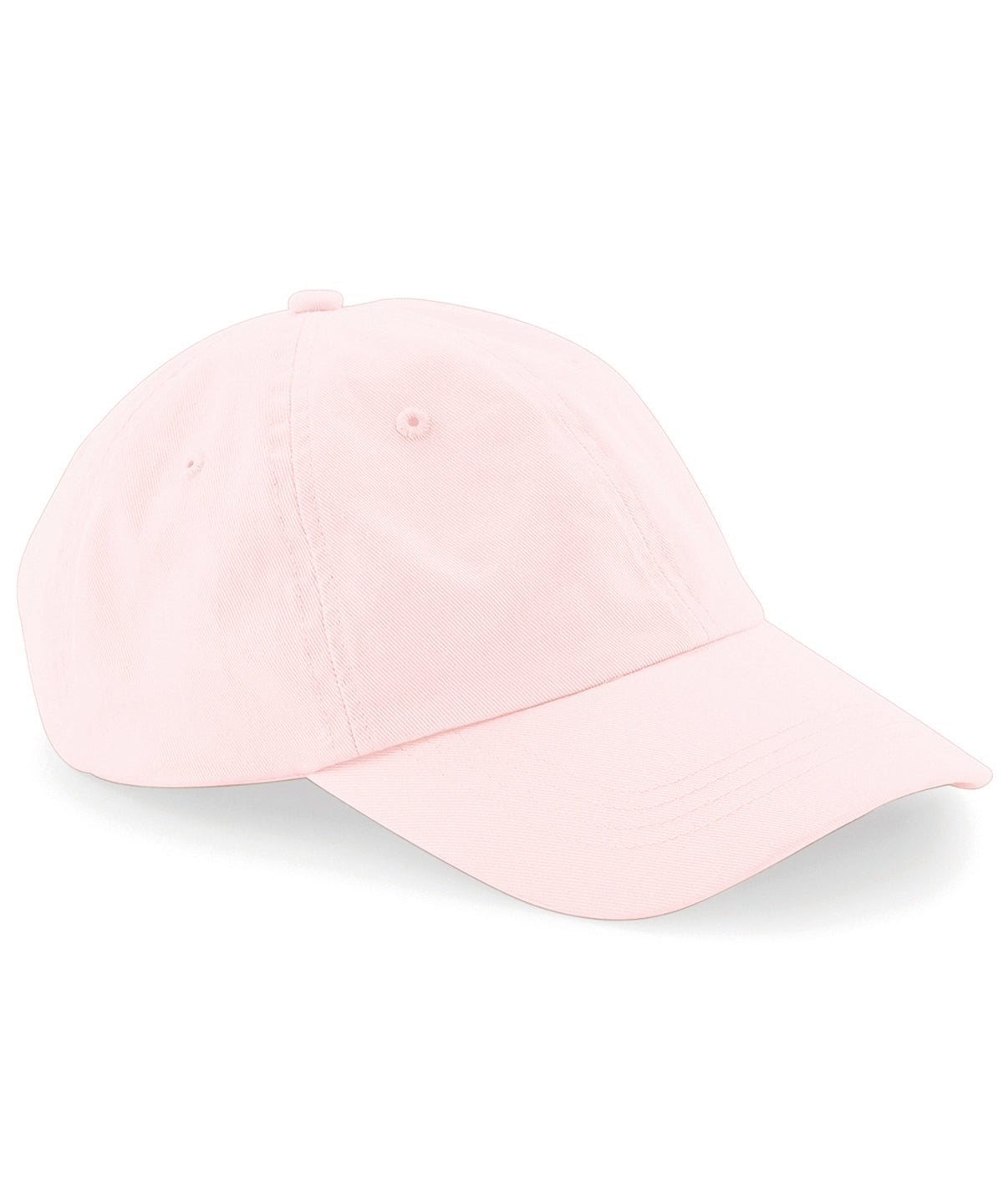 Low-profile 6-panel dad cap | pastel pink