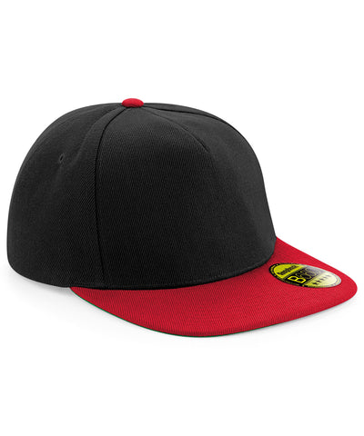 Original flat peak snapback | black/classic red