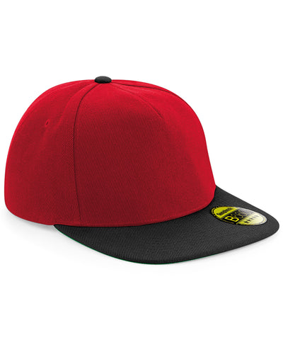 Original flat peak snapback | Classic Red/Black