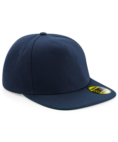 Original flat peak snapback | french navy/french navy