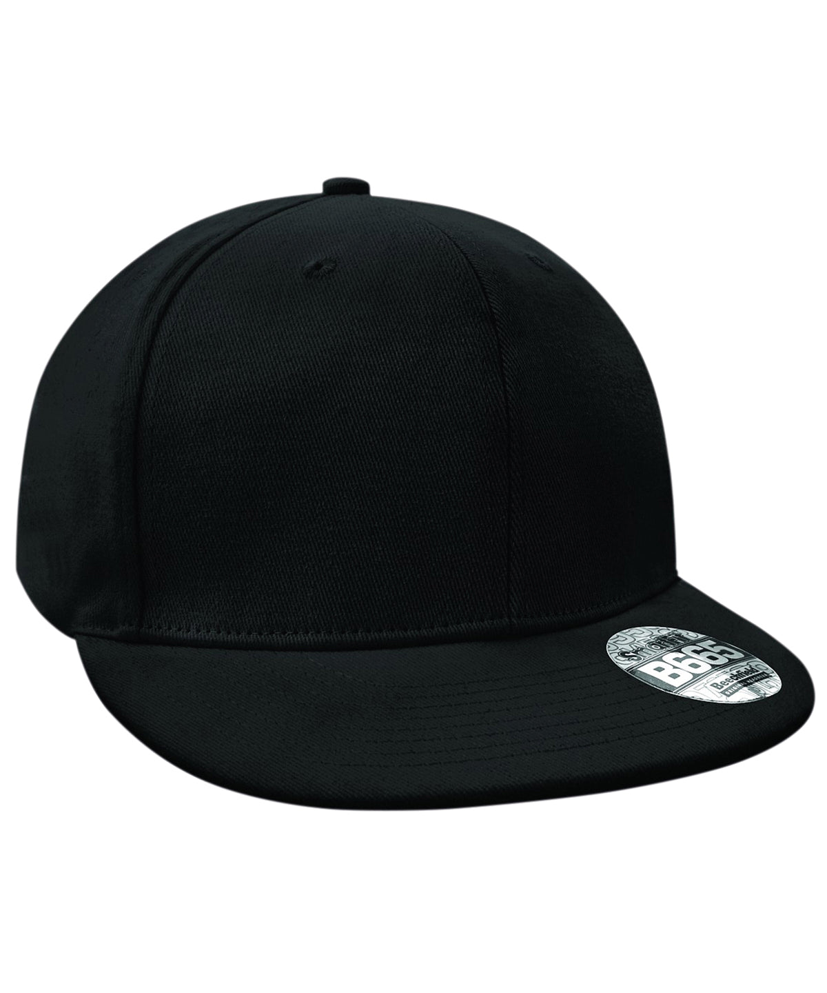 Pro-stretch flat peak cap | black