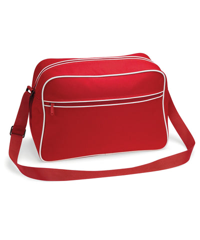 Retro shoulder bag | Classic Red/White