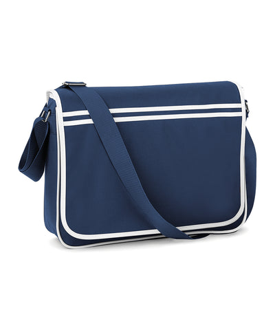 Retro messenger | French Navy/White