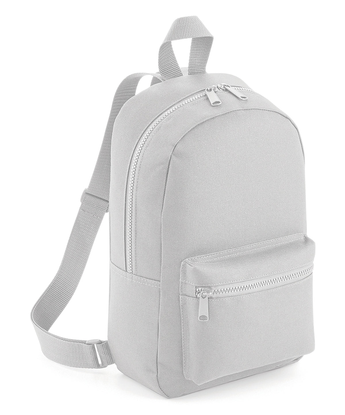 Mini essential fashion backpack | light grey