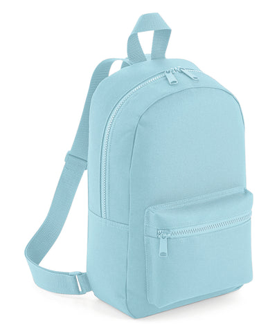 Mini essential fashion backpack | powder blue