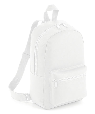 Mini essential fashion backpack | white