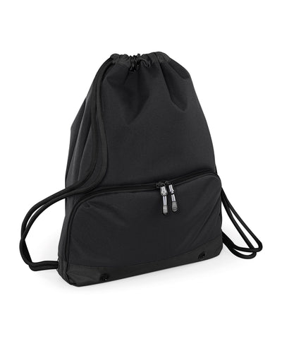 Athleisure gymsac | black/black