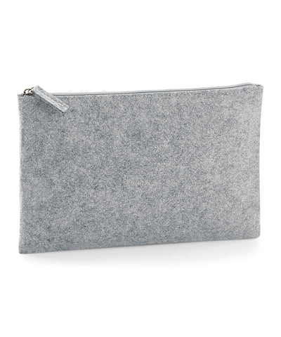 Felt accessory pouch | grey melange